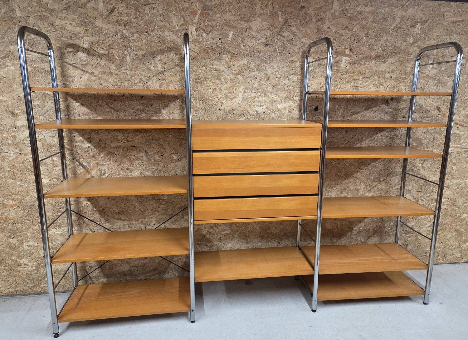 "Ikea shelf Sweden 1980"
