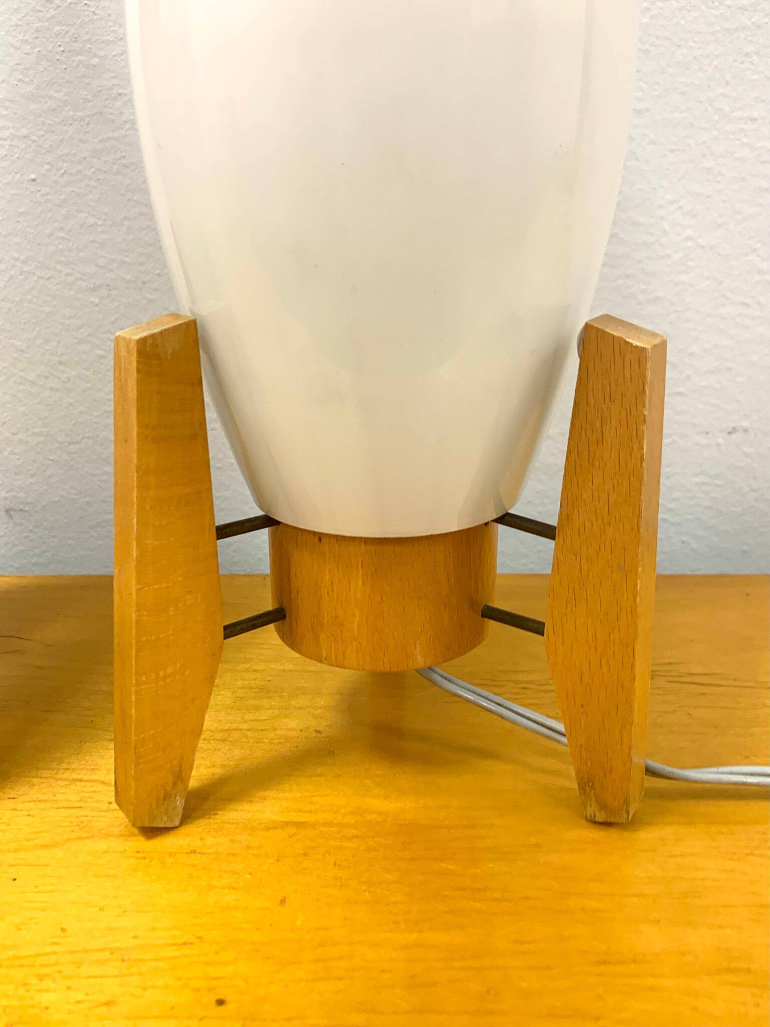 Mid-century retro vintage Czechoslovak table lamps, 1960s – set of 2