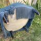 Toad Chair - electric blue - with its cushion
