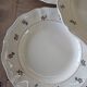 9 old flat plates Digoin Sarreguemines