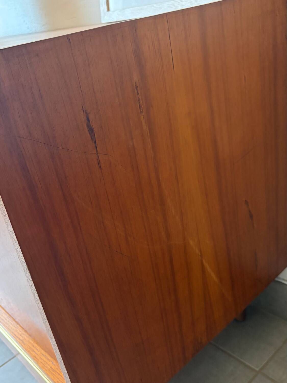 Vintage teak enfilade from the 1960s.