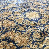 Blue Gold rug vintage 200 x 275 cm