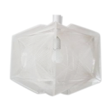 Sompex pendant lamp of perspex made by Paul Secon