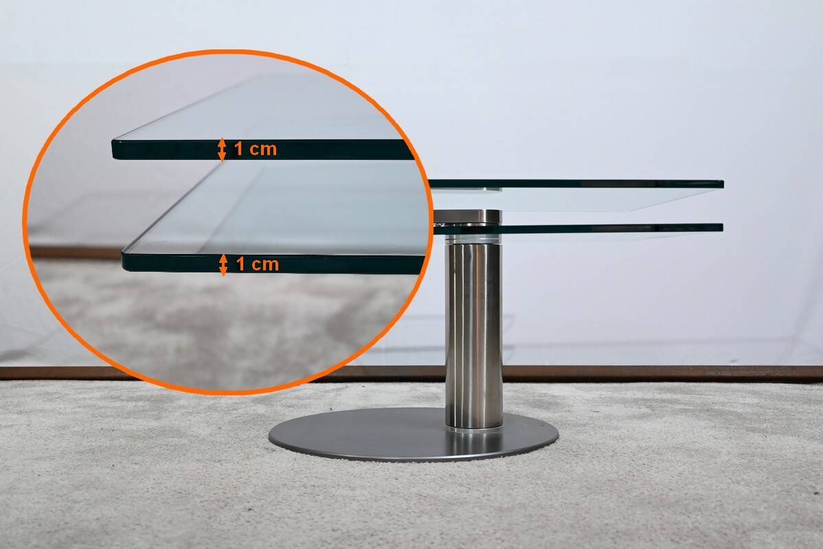 Modular coffee table roche bobois double top - 1970