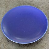 Set of 4 blue plates, Hoganas Keramik, Sweden
