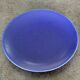 Set of 4 blue plates, Hoganas Keramik, Sweden