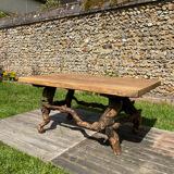 Vintage brutalist coffee table