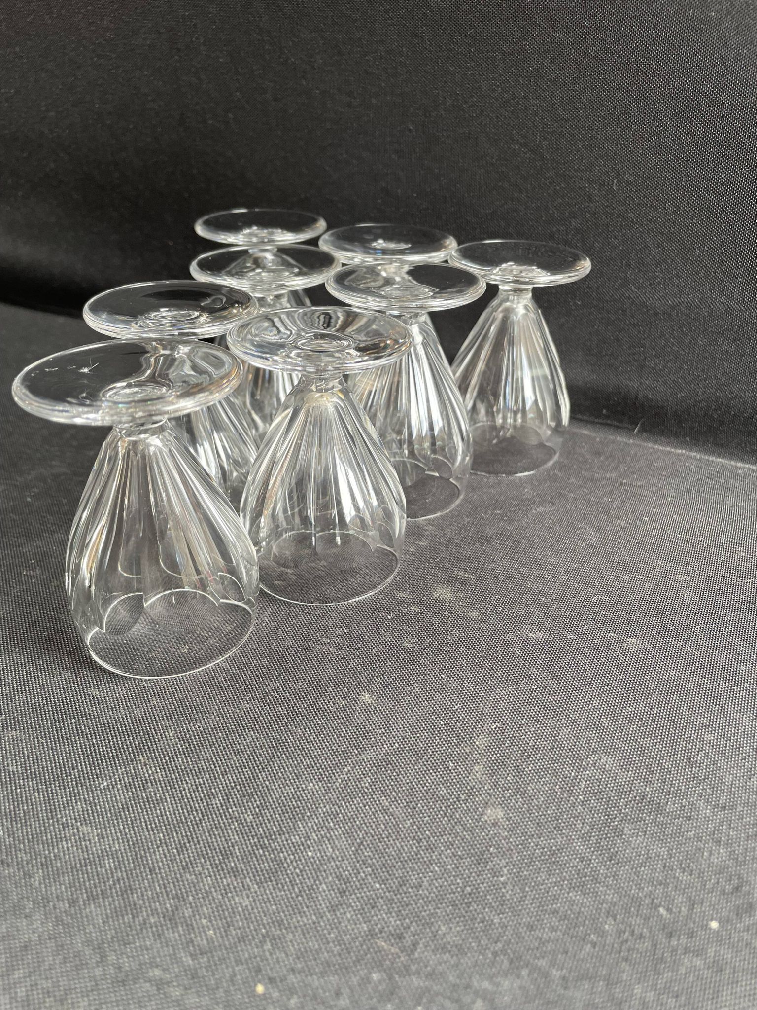 8 verres à liqueur Saint Louis Béarn