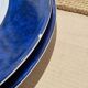 6 plates Philippe Deshoulières Indienne Blue – Limoges porcelain