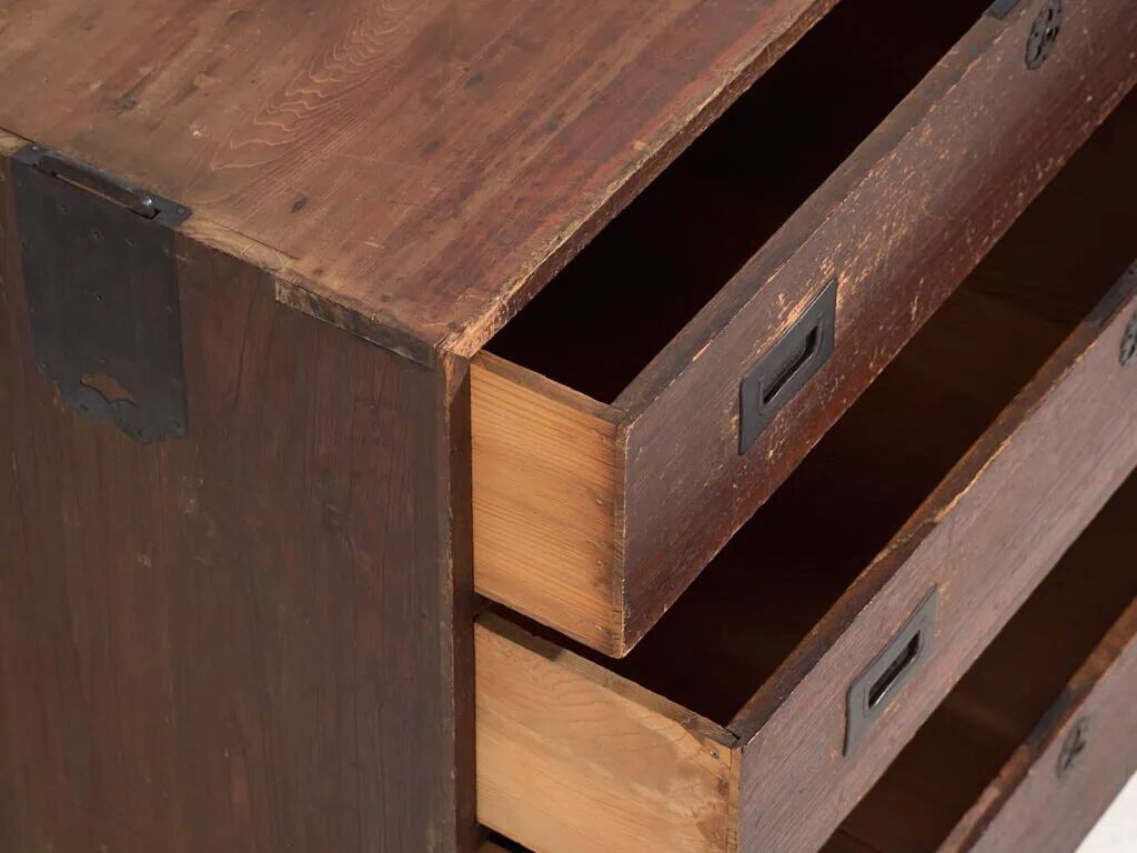 Antique Japanese chest of drawers – Meiji/Taishō period (c. 1890-1926) #50