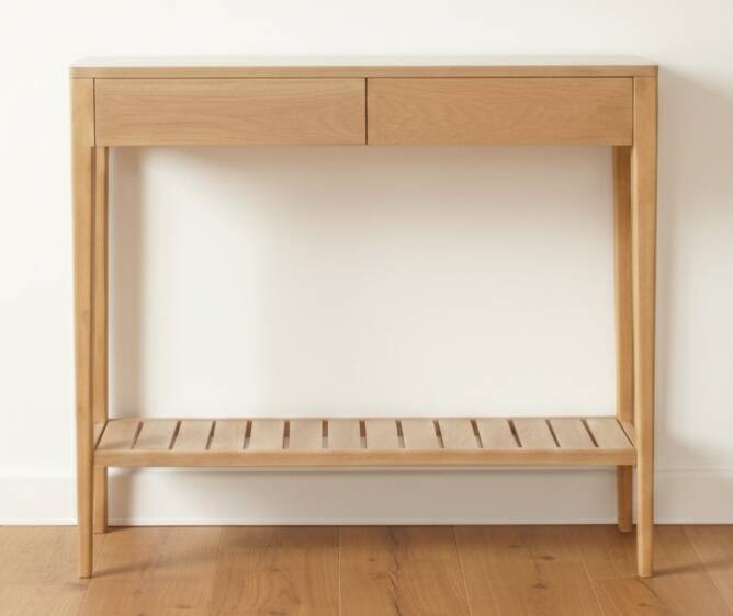 Oak console