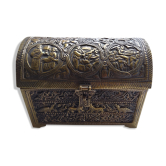 Bronze jewelry box