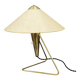 1960s Brass Table Lamp by Helena Frantová, Czechoslovakia
