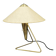 1960s Brass Table Lamp by Helena Frantová, Czechoslovakia