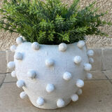 Bleached cachepot
