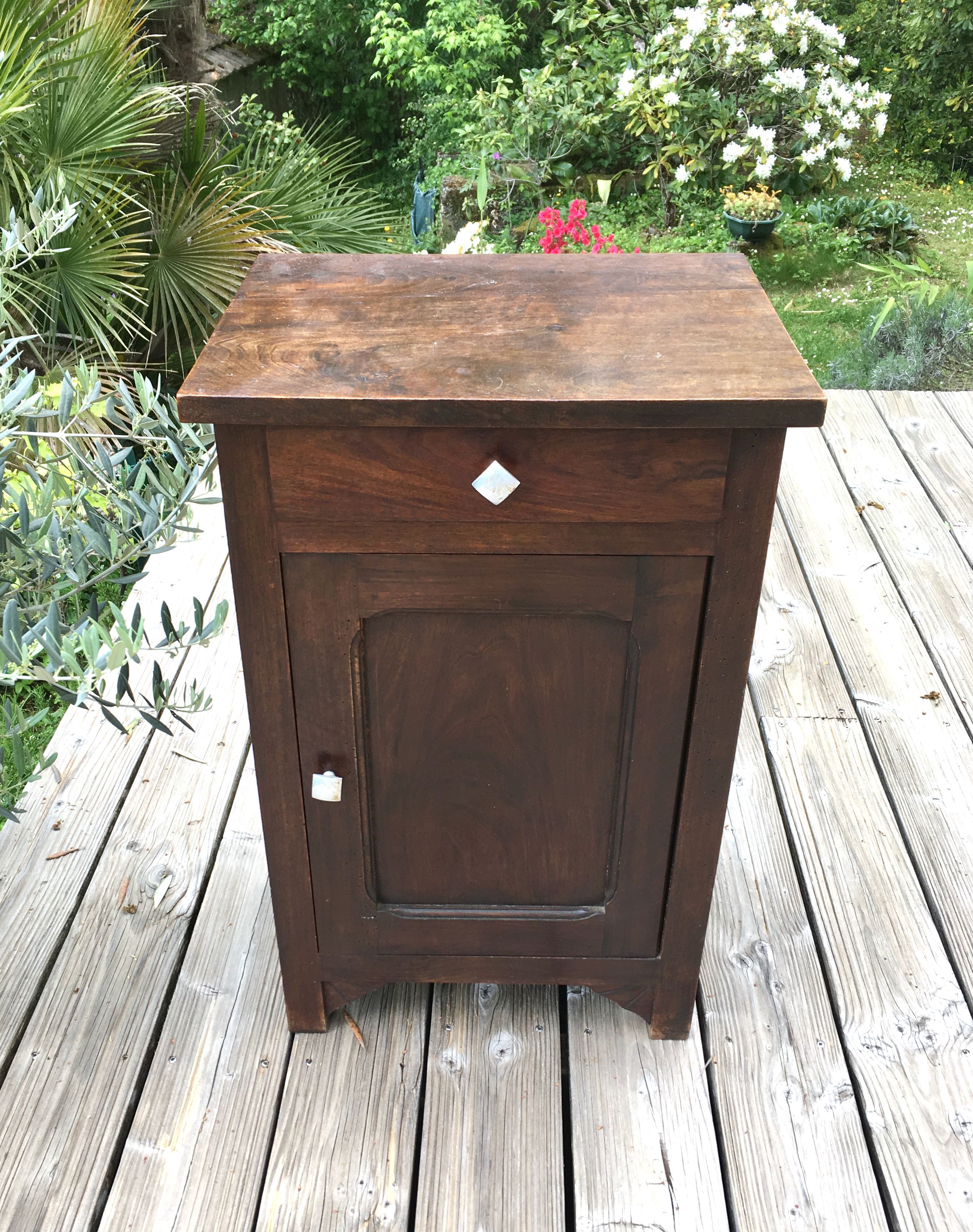 Table de chevet années 50
