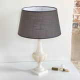 ALABASTER Stone LAMP Vintage MEDICIS Shape