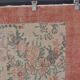 Tapis Oushak noué à la main à motif floral, référence 1268