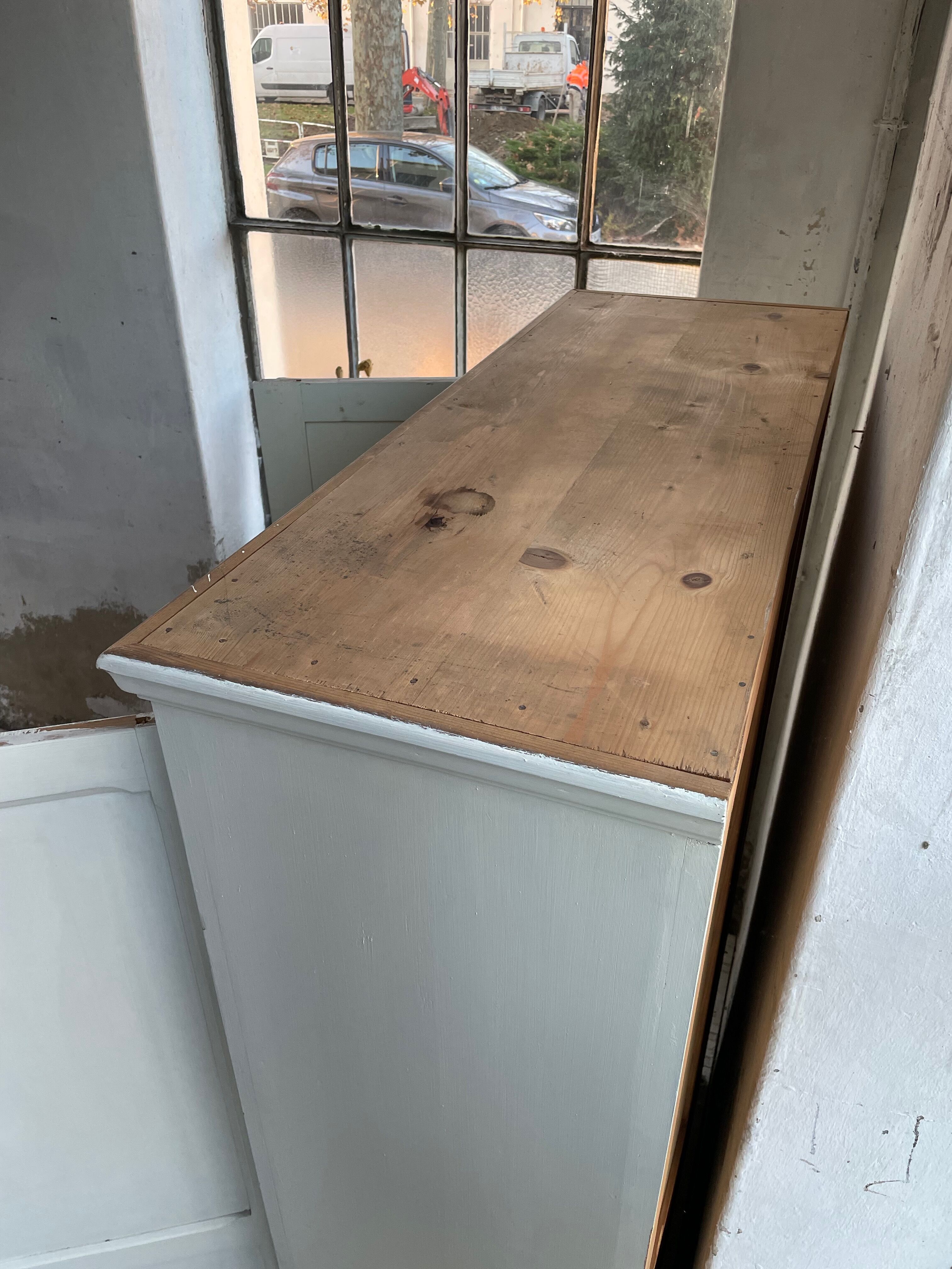 White cutter cabinet