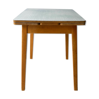 Table extensible en formica des années 1960