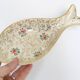 Ceramic ravier, fish shape, Sarreguemines