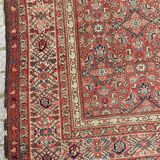 Tapis ancien persan kurde Malayer en longueur 200x490 cm