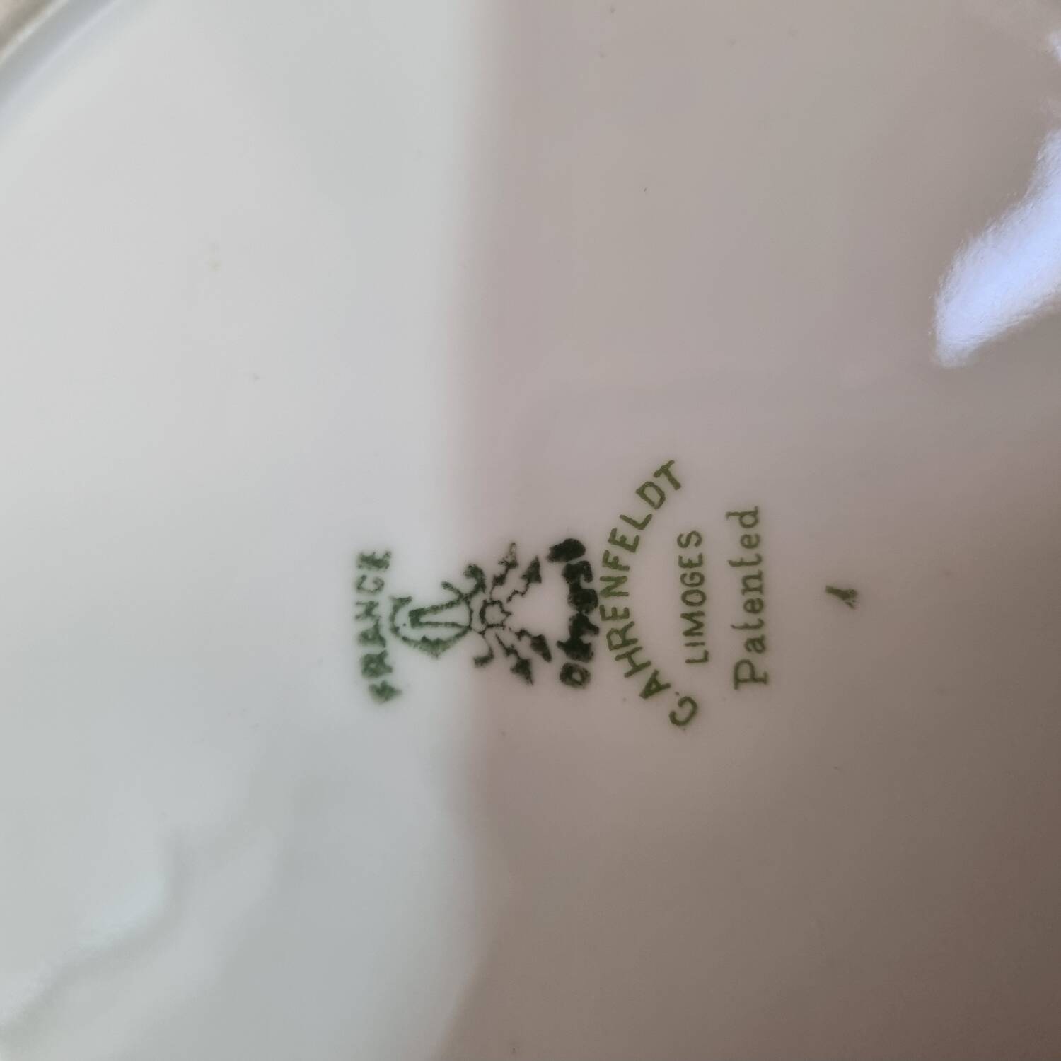 6 Limoges dessert plates, G.Ahrenfeldt