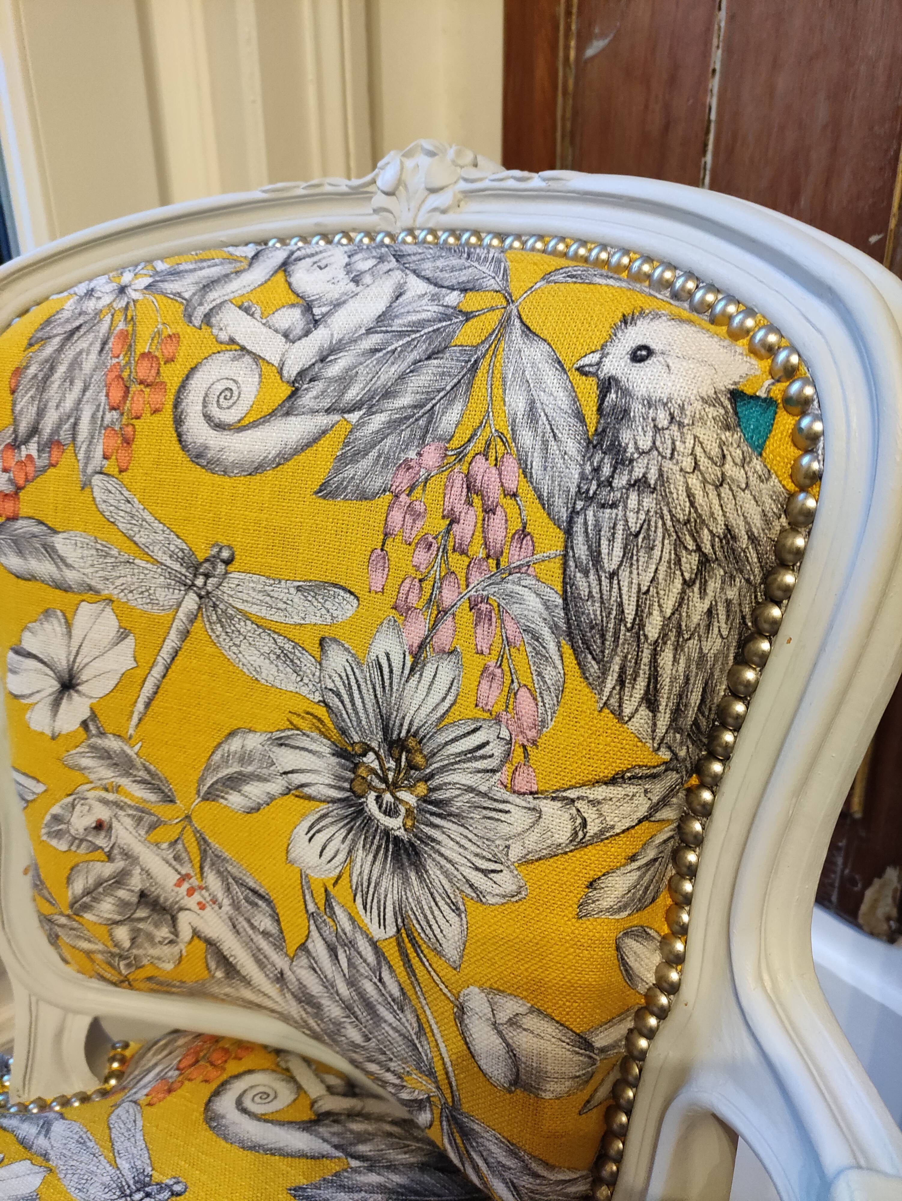 Cabriolet de style Louis XV