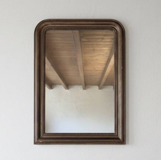 Large Louis-Philippe mirror 19th century - 80 x 107 cm