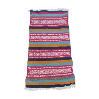 Carpet kilim handmade bed descent 110x60cm