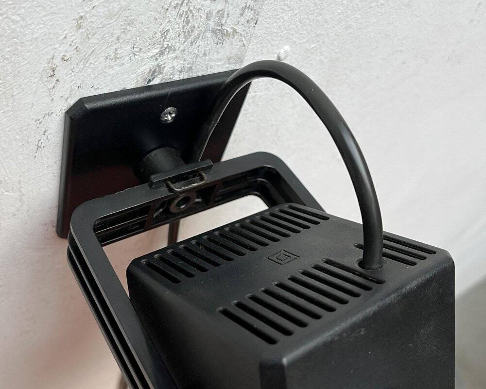 Danish vintage wall lamp Space Age model Lillebror by Bent Gantzel-Boysen for Louis Poulsen, 1970s.