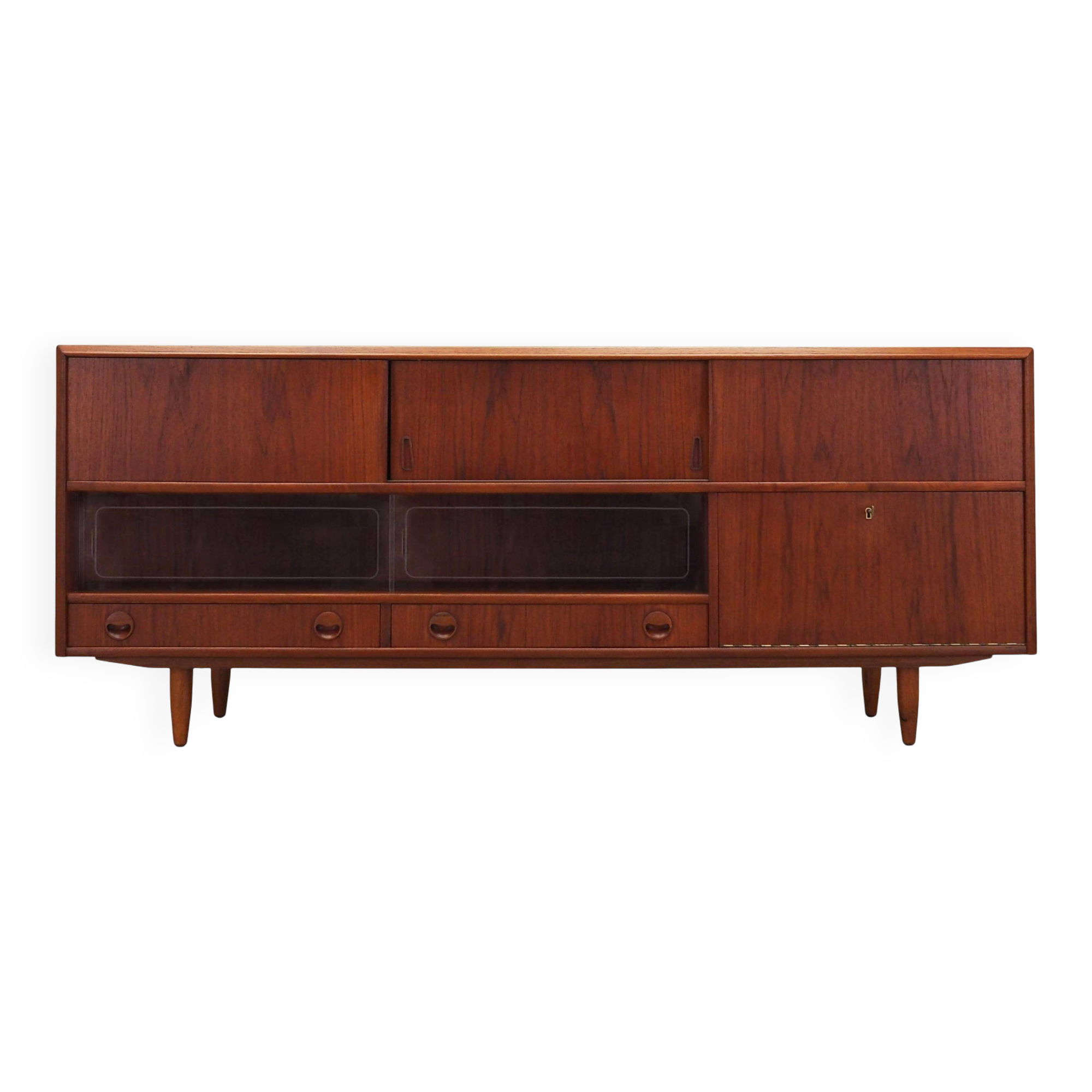 Teak sideboard, Danish design, 1970s, production: Denmark