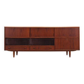 Teak sideboard, Danish design, 1970s, production: Denmark
