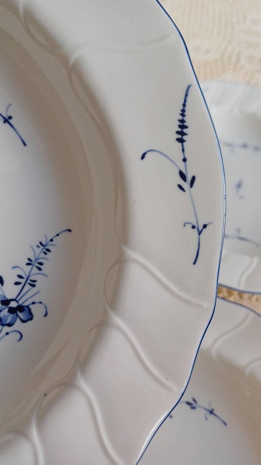 Set of soup plates Vieux Luxembourg Villeroy and Boch