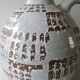 Enamelled sandstone vase by Joel Baudouin 1960s