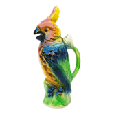 Pitcher cockatoo earthenware Saint Clement Vintage