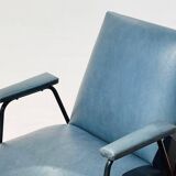 Pair of armchairs model Robert by Pierre Guariche for Meurop. Vintage 60s.