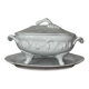 Vegetable soup tureen porcelain PH Deshoulièrrs