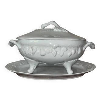 Soupière légumier porcelaine PH Deshoulièrrs