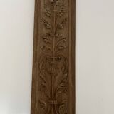 Pair of carved wooden panels - No. 1