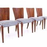 Table with chairs designed by J. Halabal from the 1930s, Czechoslovakia.