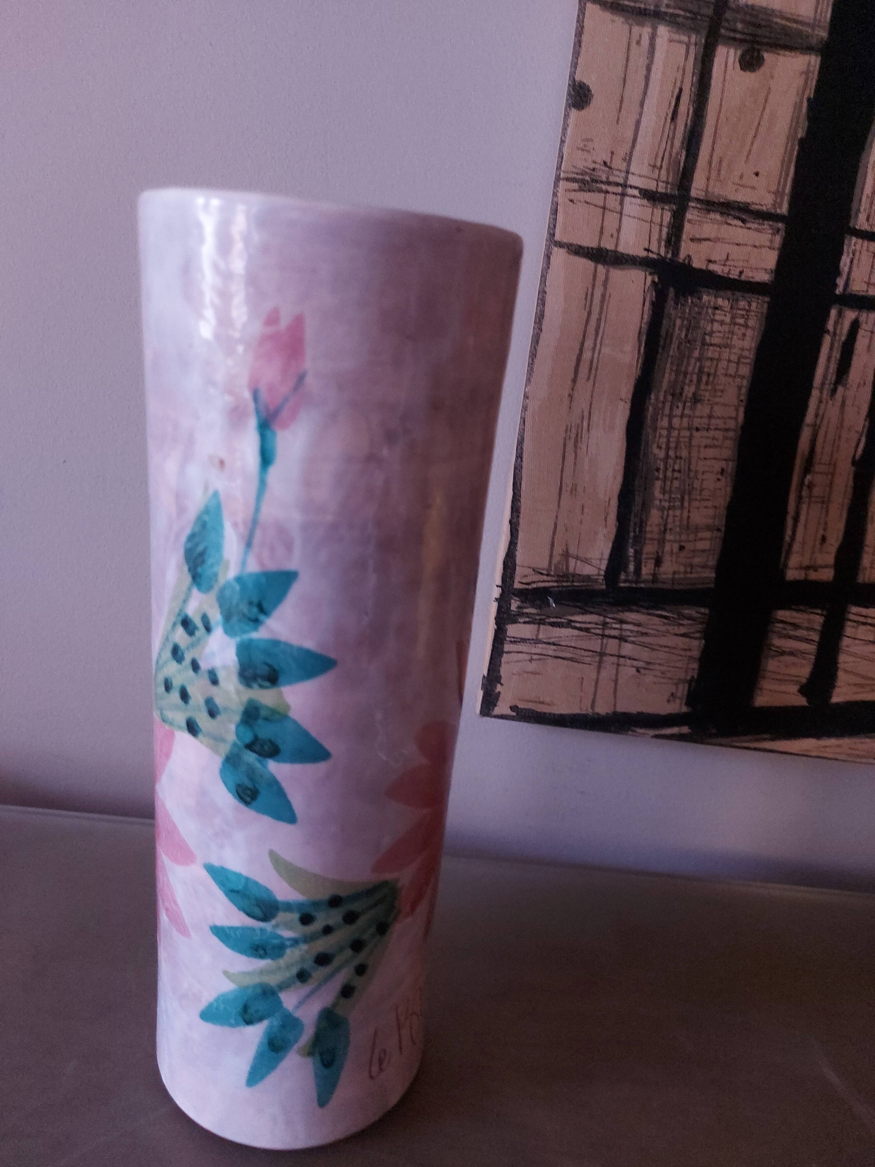 Vallauris roller vase, Brescon