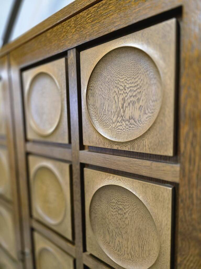 Gerard Bartels Vintage 70s Brutalist Sideboard