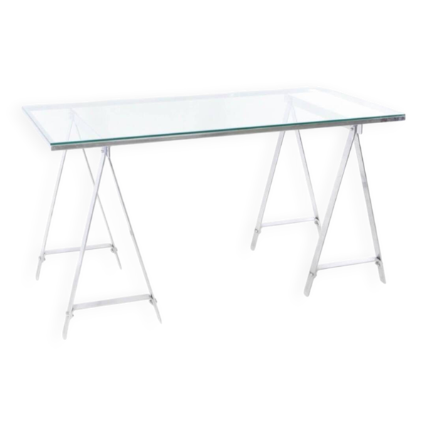 Bureau en inox 1970