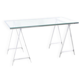 1970 stainless steel desk