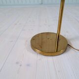 Mid-century modern brass floor lamp Bergboms G-03, Sweden, 1960s