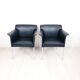 Quatre fauteuils de Matteo Grassi cuir années 1990/2000