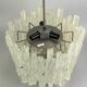 60s 70s lamp light ceiling lamp chandelier plastic space age