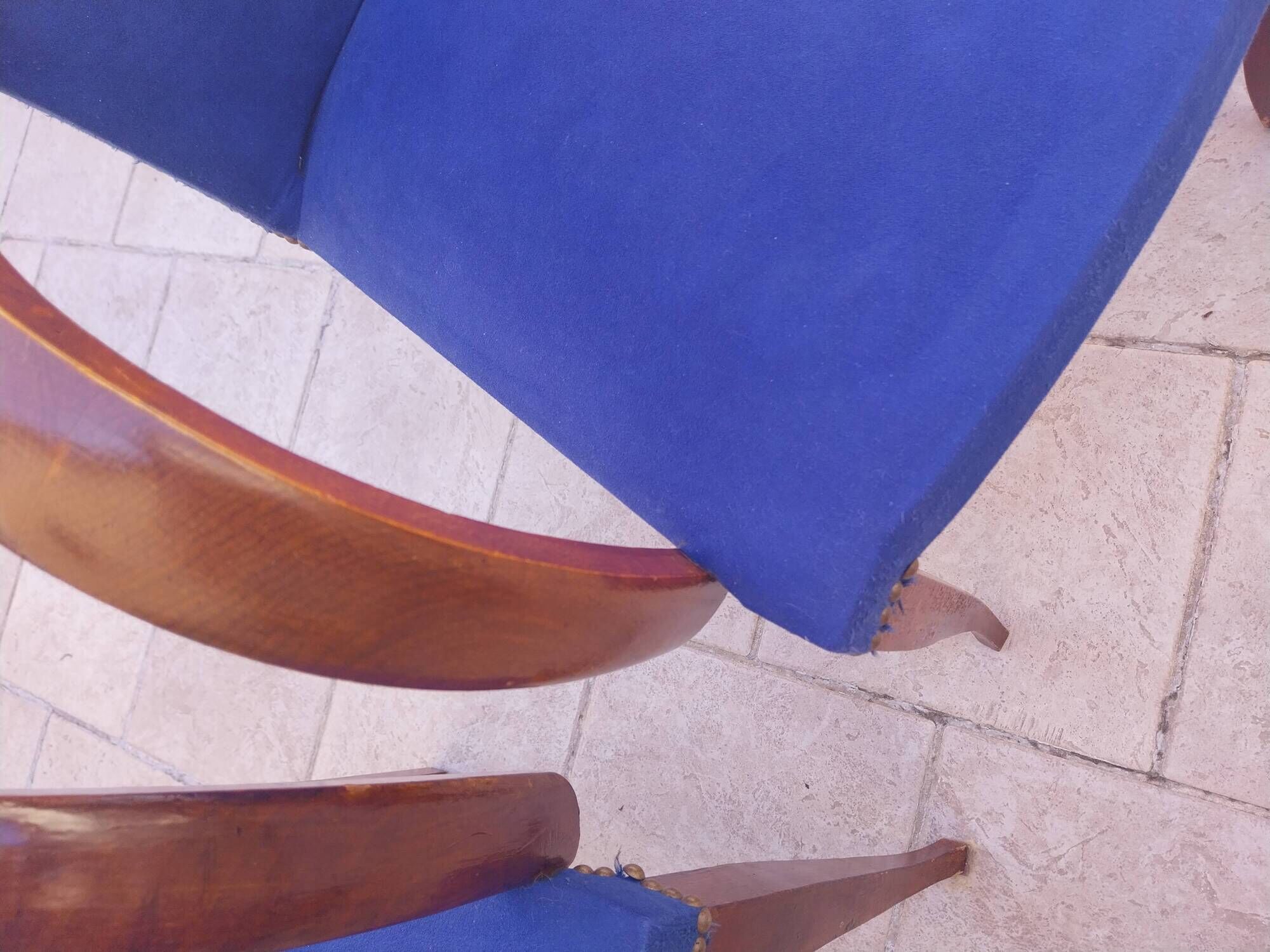 Pair of Bridge armchairs