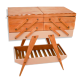 Vintage sewing table